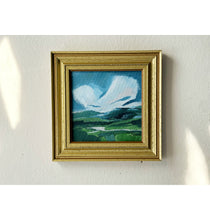 Load image into Gallery viewer, In the Valley, Mountain Landscape, Original Painting on Board