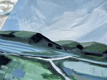 Load image into Gallery viewer, Blue Stripe Marsh II, Painting on Canvas