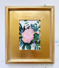 Load image into Gallery viewer, Pink Love and Eucalyptus, Original Painting on Panel