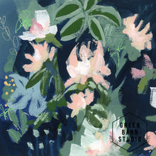 Load image into Gallery viewer, Midnight in the Garden I, painting on canvas