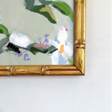 Load image into Gallery viewer, Antiquity, Modern Botanical Print with Gold Bamboo Frame