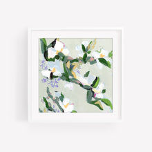 Load image into Gallery viewer, Framed Antiquity botanical art print by Hilly Holmes displayed in a traditional interior with gold frame
