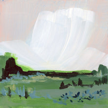 Load image into Gallery viewer, Berkshires Landscape, mini-painting on board