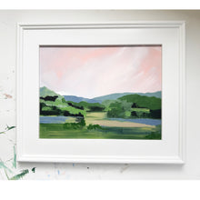 Load image into Gallery viewer, Stockbridge at Sunset, Original Painting on Canvas Board