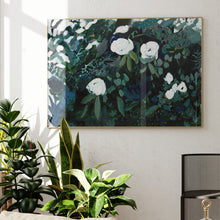 Load image into Gallery viewer, Black Floral Print, Fine Art Print