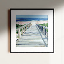 Load image into Gallery viewer, Beach Boardwalk, Fine Art Print