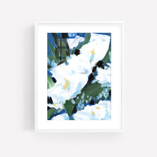 Load image into Gallery viewer, Boho Blue Floral, Fine Art Print