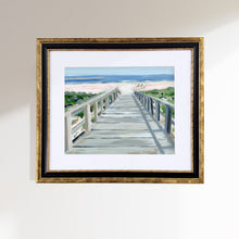 Load image into Gallery viewer, Beach Boardwalk, Fine Art Print