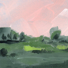 Load image into Gallery viewer, Evening Sky Landscape, Original Painting