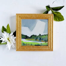 Load image into Gallery viewer, Hudson River, mini-painting on board