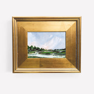Marginal Way, Ogunquit, Original Painting on Board