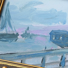 Load image into Gallery viewer, Shem's Creek, mini-painting on board