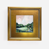Suffield Landscape, Original Painting on Board