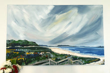 Load image into Gallery viewer, Looking North, Coastal View Painting on Canvas