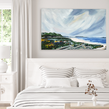 Load image into Gallery viewer, Looking North, Coastal View Painting on Canvas