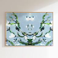 Wild Almond, Abstract Botanical