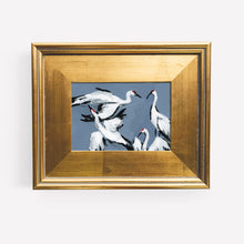 Load image into Gallery viewer, Sandhill Crane Grouping on Dutch Blue