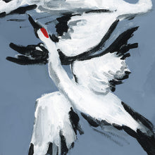 Load image into Gallery viewer, Sandhill Crane Grouping on Dutch Blue